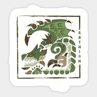 Monster Hunter World - Rathian Sticker